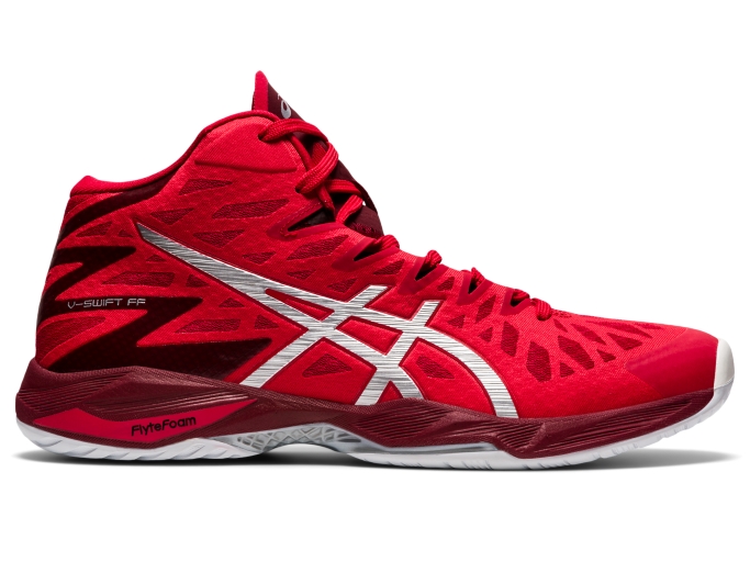 V-SWIFT FF MT 2 | CLASSIC RED/PURE SILVER | メンズ バレーボール シューズ【ASICS公式通販】