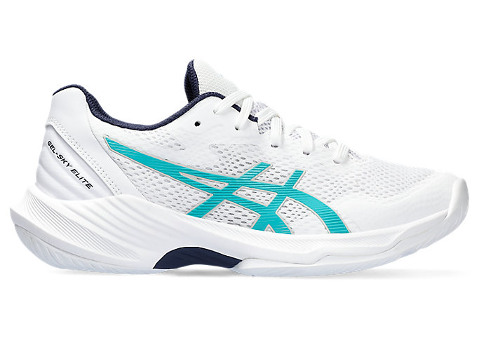 Image 1 of 7 of Kids White/Lagoon GEL-SKY ELITE GS Other Sports