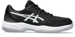 Asics kids hotsell black shoes