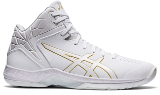 Geltriforce 3 White Rich Gold メンズ バスケットボール シューズ Asics