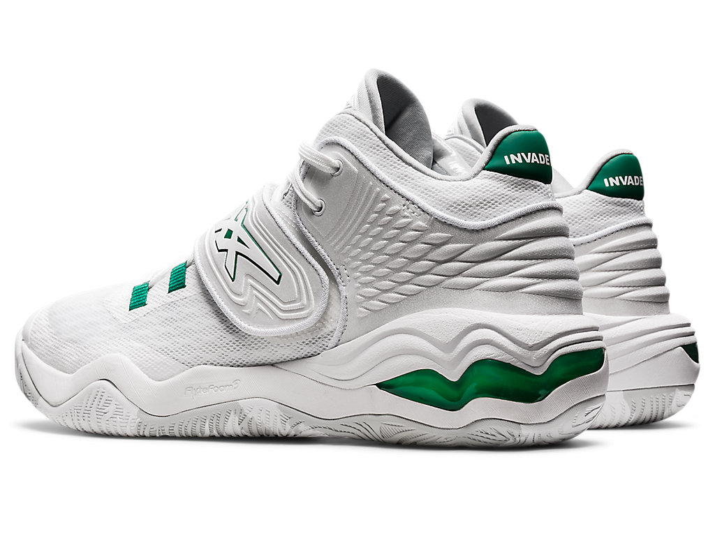 INVADE NOVA | WHITE/KALE | メンズ バスケットボール シューズ【ASICS公式通販】 INVADE NOVA | WHITE/KALE | メンズ バスケットボール シューズ【ASICS公式通販】