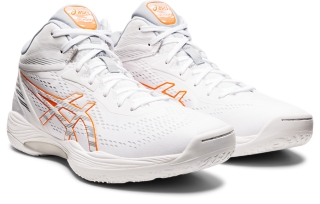 GELHOOP V14 | WHITE/HABANERO | メンズ バスケットボール シューズ【ASICS公式通販】