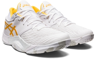 Asics Basketball shoes UNPRE ARS LOW White/Saffron 1063A056 100