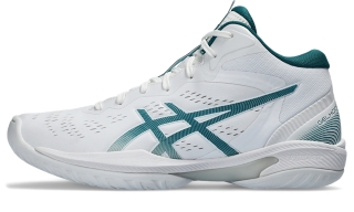 GELHOOP V16 | WHITE/RICH TEAL | メンズ バスケットボール シューズ【ASICS公式】