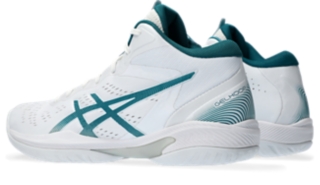 GELHOOP V16 NARROW | WHITE/RICH TEAL | メンズ バスケットボール 