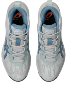 Image 6 of 8 of Unisex CLOUD GREY/SABA BLUE GELHOOP V17 S Unisex Basketball Shoes