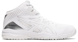 DUNKSHOT MB 9 | WHITE/PURE SILVER | キッズ バスケットボール シューズ【ASICS公式通販】