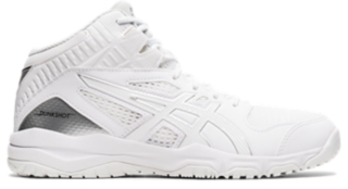 Dunkshot Mb 9 White Pure Silver キッズ バスケットボール シューズ Asics公式通販