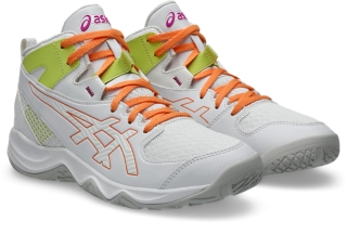 DUNKSHOT MB 10, White/Sun Peach 2