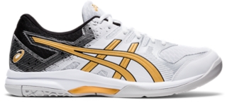 Men's GEL-ROCKET 9 | White/Pure Gold 