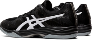 Men s GEL TACTIC 2 Black White Volleyball Shoes ASICS