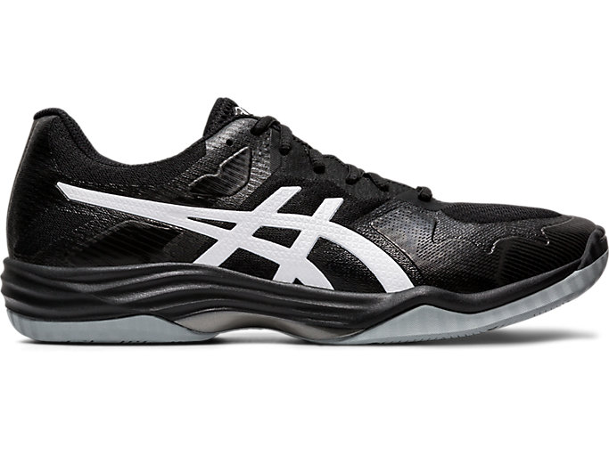 Image 1 of 7 of Men's Black/White GEL-TACTIC 2 Men's Volleyball Shoes