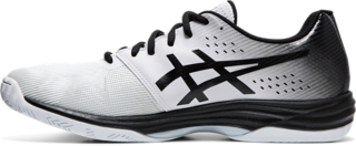 ASICS Men's Gel-Tactic 12 Shoes in Black/White - 8.5