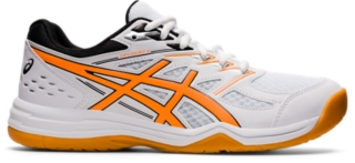 White and orange clearance asics