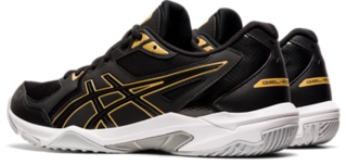 Men's GEL-ROCKET 10 | Black/Pure Gold | Volleyball Shoes |
