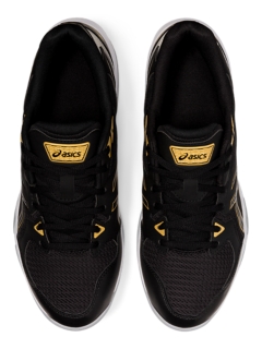 Men's GEL-ROCKET 10 | Black/Pure Gold | Volleyball Shoes |