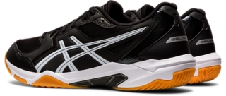 Men's GEL-ROCKET 10 | Black/Gunmetal | Volleyball Shoes |