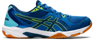 Men's GEL-ROCKET 10 | Lake Drive/Mako Blue | Volleyball Shoes | ASICS