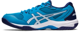 asics gel rocket blue