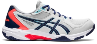 Asics grey volleyball clearance shoes