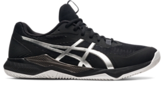 Men's GEL-TACTIC | Black/Pure Silver | Volleyball Shoes | ASICS