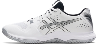 Men\'s GEL-TACTIC ASICS Silver | Shoes White/Pure Volleyball | 
