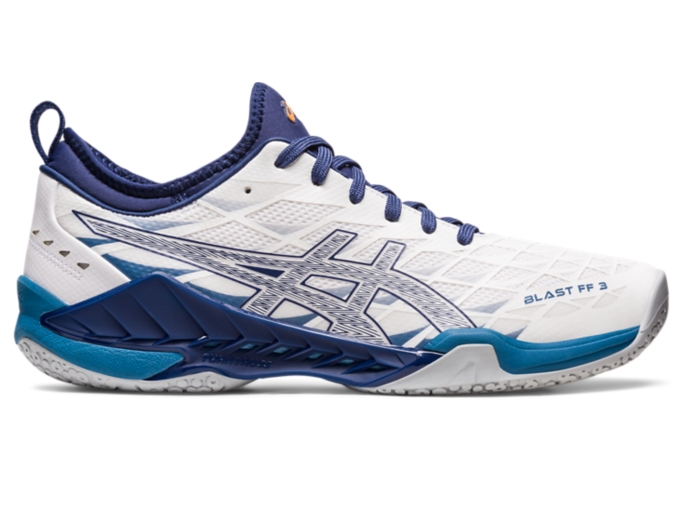 Men's BLAST FF 3 | White/Deep Ocean | Shoes | ASICS