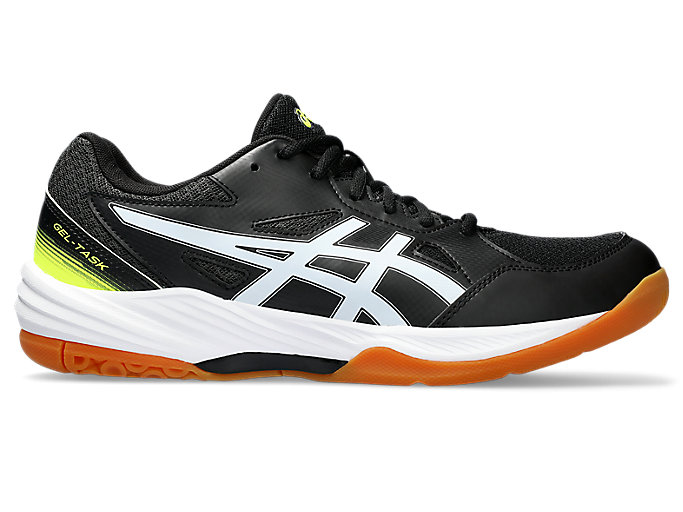 Image 1 of 7 of Men's Black/White GEL-TASK 3 Men's Volleyball Shoes