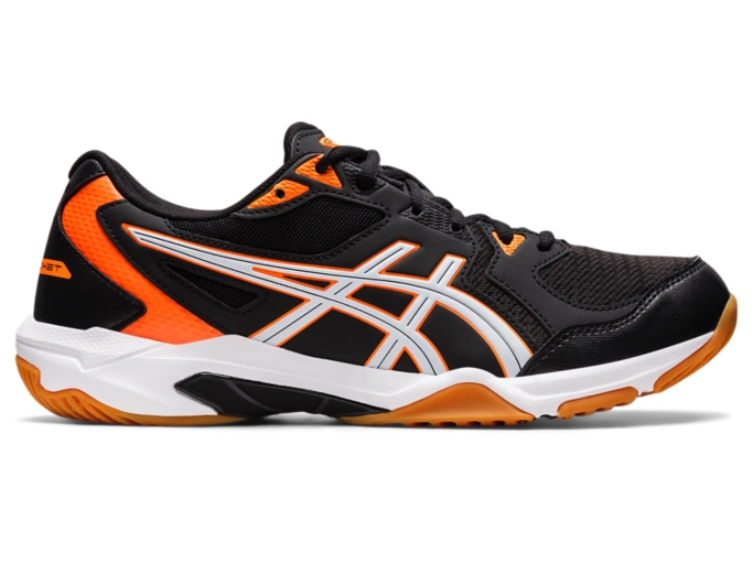 Asics gel outlet rocket zwart