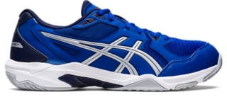 Men's GEL-ROCKET 10 | Asics Blue/Pure Silver | Volleyball Shoes | ASICS