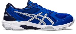 Men's GEL-ROCKET 10 WIDE | Asics Blue/Pure Silver | Volleyball