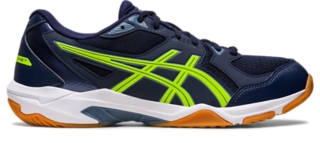 GEL ROCKET 10 WIDE Men Midnight Hazard Green Men s Volleyball Shoes ASICS United States