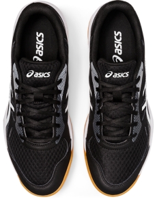 Men\'s UPCOURT 5 Volleyball Shoes Black/White | | ASICS 