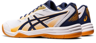 Men's UPCOURT 5 | White/Deep Ocean | Volleyball Shoes | ASICS