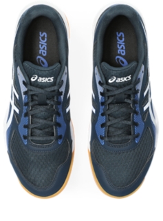 Blue/White Shoes ASICS 5 UPCOURT Volleyball | | French | Men\'s