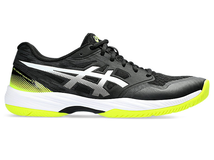 Image 1 of 7 of Men's Black/White GEL-COURT HUNTER 3 Men's Volleyball Shoes