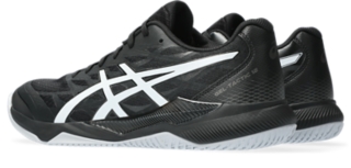 ASICS Men's Gel-Tactic 12 Shoes in Black/White - 8.5