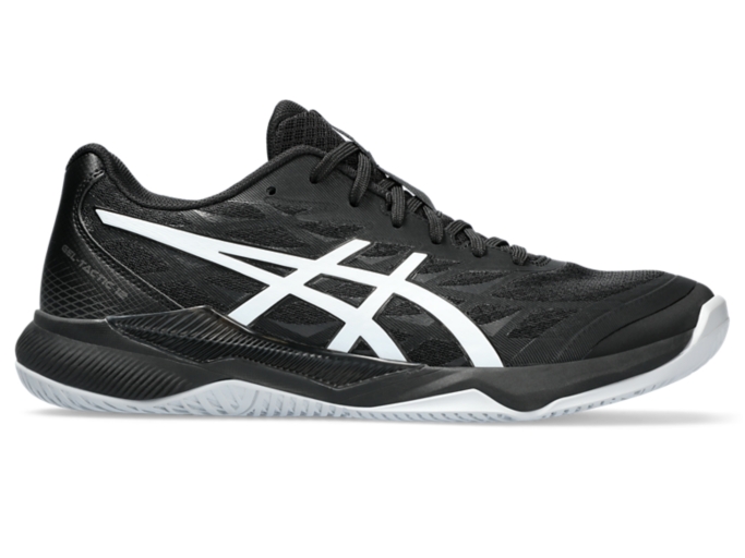 ASICS Men's Gel-Tactic 12 Shoes in Black/White - 8.5