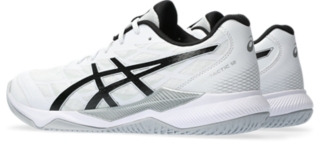 ASICS Men's Gel-Tactic 12 Shoes in Black/White - 8.5