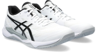 Men's GEL-TACTIC 12 | White/Black | Volleyball Shoes | ASICS