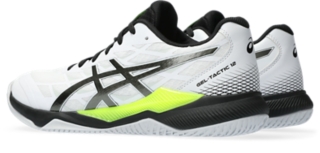 Men\'s GEL-TACTIC 12 | White/Gunmetal | | Volleyball ASICS Shoes