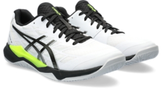 | | | White/Gunmetal GEL-TACTIC Volleyball Shoes 12 Men\'s ASICS