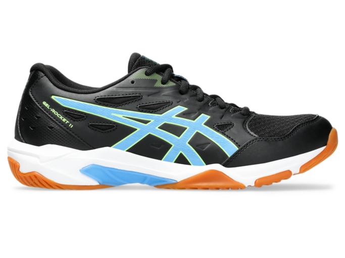 Men's GEL-ROCKET 11 | Black/Waterscape | Volleyball Shoes | ASICS