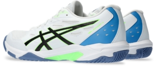 Men's GEL-ROCKET 11 | White/Lime Burst | Volleyball Shoes | ASICS