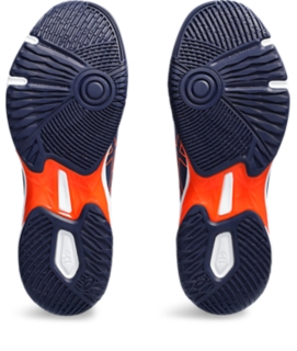 Men's GEL-ROCKET 11 WIDE | Peacoat/Shocking Orange | Volleyball 