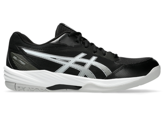 GEL TASK 4 Men Black White Men s Indoor Sport Shoes ASICS PT