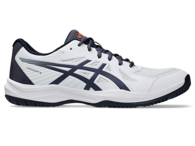 UPCOURT 6 Men White Indigo Fog Hallensportschuhe fur Herren ASICS DE