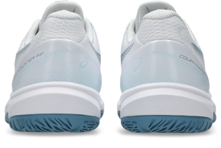 Image 5 of 8 of Men's WHITE/SABA BLUE COURT HUNTER FF Men's Indoor Shoes