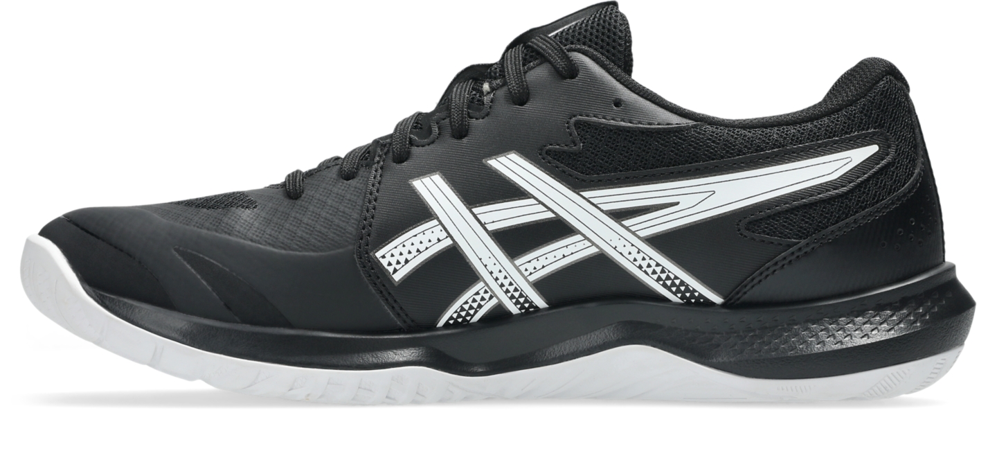 Мужские кроссовки ASICS Gel-Tactic 13, цвет: Чёрный / Белый — фото 4