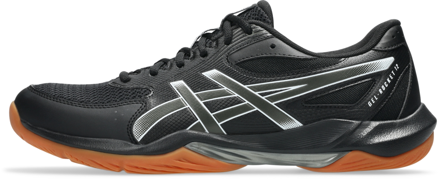 Мужские кроссовки ASICS Gel-Rocket 12, цвет: Чёрный / Графитовый — фото 7